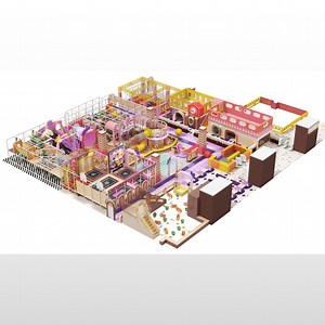 [Hot Item] Kids Indoor Rope Course and Obstacle Playground Equipment