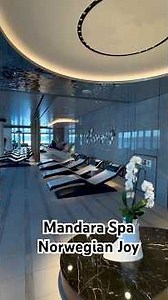 Spoil ourselves to the newly renovated Mandara Spa onboard of Norwegian Joy #spa #cruise