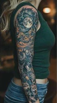 30 Full Sleeve Tattoo Ideas for Women 💫 | Stunning & Aesthetic Ink Inspiration