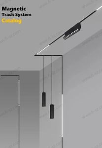 [Hot Item] M35 48V Modern Lighting Indoor Track Linear Luminaire Track Lighting System