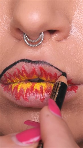Makeup so hot it might need a fire extinguisher 🔥💄 | Burst Out Loud