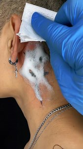 Tatuajes en el cuello #viralreelschallenge #viral #puntillismo #artist | Josetattoos