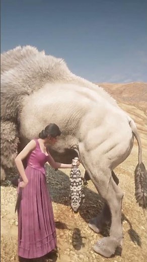 Deadly RDR2 Girl Faces Brutal Beast Fight – Insane Wild Survival Scene! #shors #gaming #viral