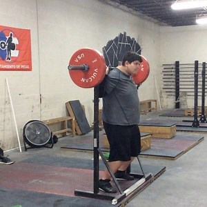 Zack working pause squats | Nashville Weightlifting Club