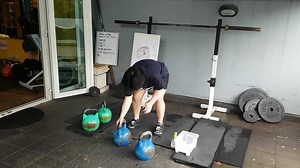 This is Long Cycle. It's essentially clean and jerk with a kettlebell done gracefully and in the competition we attempt this for 10mins non stop with only 1 hand switch. Join us tomorrow at 11am at AlphaFit. All Class costs proceeds goes to APSN. | AlphaFit | Facebook