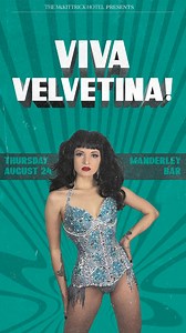 Viva Velvetina! returns to the Manderley Bar on August 24th. Step into a world of secret fantasies and captivating artistry with mesmerizing performances by Albert Cadabra, Julie Atlas Muz, and Agent Wednesday. All hosted by the irresistible Velvetina. Secure your tickets now 💃 #McKittrickHotel #ManderleyBar #VelvetinaTaylor #SleepNoMoreNYC #burlesque #burlesquenyc #burlesqueshow #performancenyc #nycshow #latenightshow #nycdance | The McKittrick Hotel