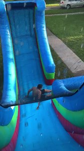 Rampage water slide. Hard work. | About to Bounce inflatable bounce house & water slide rentals