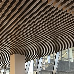 [Hot Item] Factory Wholesale Custom Colors Aluminum Baffle Ceiling System