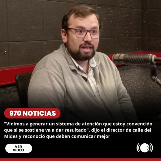 El Director del programa calle del Mides, Gabriel Cuhna, dijo en entrevista con 970 Noticias que no se comunicó la problemática de pobreza y personas en situación de calle con anterioridad ya que esperaban tener el sistema en marcha para poder mostrar los resultados. ▶ Lee y escuchá la nota completa en nuestra web: 970universal.com | 970 Universal