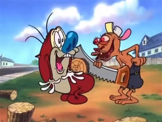 This was from the really terrible Spike TV Adult Party Cartoon that John K did that nobody liked, I don't think it lasted for more than a handful of episodes