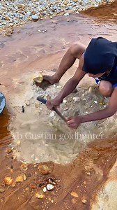 1M views · 4K reactions | wow!! amazing dry gold rust in a small puddle contains hundreds to millions of gold grains #gold #goldmine #goldhunter #goldrust #goldgrains | Gustian Goldhunter | Facebook