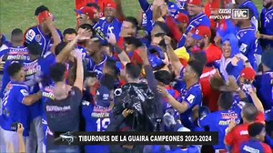 TIBURONES DE LA GUAIRA ES EL CAMPEÓN DE LA LVBP 🔥🦈 Octavo título del conjunto litoral en el béisbol venezolano Video: IVC #lvbp #beisbol #tiburones #laguaira #venezuela | BeisbolPlay