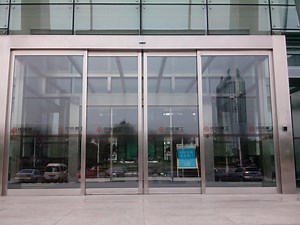 [Hot Item] Automatic Sliding Glass Door Sensor Actived Glazed Doors Commercial Entrance Solution