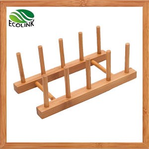 [Hot Item] Bamboo Dish Rack Bamboo Kitchen Holder