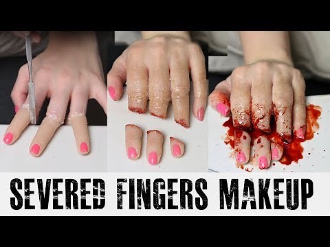 Severed Fingers Makeup Tutorial | Freakmo
