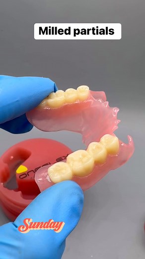 #metalpartialdenture #milleddentures #digitaldentallab #DentalInnovation #cadcamlab #oneflex #completedentures | 詹文海
