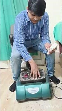 Blood circulation massager machine