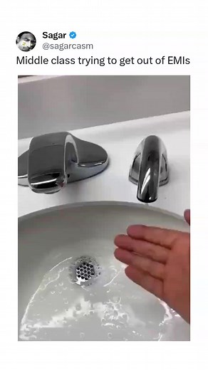 276K views · 2.4K reactions | You cannot spell middle without emi | Sagarcasm | Facebook