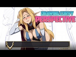 Drawing Anime Elf in Perspective | Vaygren LT Art Process