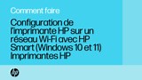Configurer une imprimante HP avec HP  sur un réseau sans fil avec HP Smart (Win 10) | HP Smart | HP