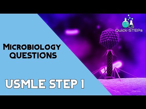 USMLE Step 1 Microbiology Questions (Part 1) | USMLE STEP 1 Questions