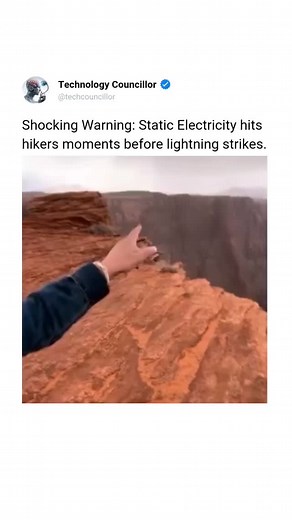 A visual representation of static electricity buildup before a lightning strike would show dark, heavy storm clouds gathering in the sky. The clouds are charged with negatively charged electrons, while the ground below accumulates a positive charge. As the difference between the charges grows, energy crackles in the air, creating a powerful electric field. Small sparks or faint glows may be depicted within the clouds, hinting at the electrical tension. Just before lightning, streaks of charged p