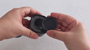 watchget 20ml Coffee Bean Atomizer Rdt Sprayer for Reducing Coffee Power Static with Magnetic base, Portable Electric Nano-Atomizer Rechargeable Espresso Sprayer with Orange Silicone Case, White