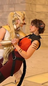 Maybe it's not so bad being the villain sometimes... Catradora cosplay w/ Athena ⋅ ⊱⋅❂⋅⊰ ⋅ ⊱⋅❂⋅⊰ ⋅ ⊱⋅❂⋅⊰ ⋅ #spop #shera #sheraandtheprincessesofpower #adora #catradora #sherafanart #sheraprincessofpower #dreamworksshera #catra #catracosplay #sheracosplay #spopcosplay #adoracosplay #sheraandtheprincessesofpowercosplay #cosplay #cosplayer #cosplaytransition | Halcybella