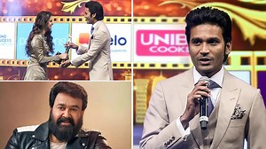 Dhanush's heartwarming words after receiving two awards from Keerthy Suresh and Lalettan Mohanlal. #Dhanush #KeerthySuresh #Lalettan #Mohanlal #SIIMA2022 | SIIMA
