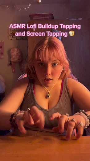 Full video on my YouTube: Maddie Leigh ASMR 💗✨ #asmr #fyp #sleep #relax #tingles #tapping #builduptapping #scratching #asmrsounds #cameratapping