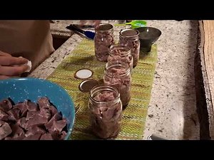 Pressure Canning Deer Meat