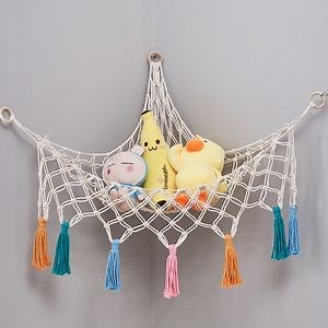 [Hot Item] Adorable Stuffed Animal Hammock, Handmade Hammock for Kids' Bedroom Charm