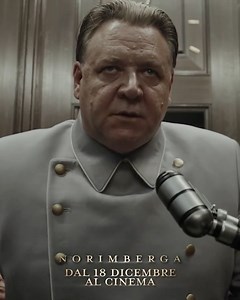 11M views · 11K reactions | 1945. Hermann Göring e i più alti gerarchi nazisti sono pronti a essere giudicati. Stavano eseguendo ordini, erano pazzi…o semplicemente malvagi? Il processo alla Storia ha inizio. Il 18 dicembre arriva nelle sale italiane NORIMBERGA, con il premio Oscar Russell Crowe e il premio Oscar Rami Malek. Guarda il trailer ora. #Norimberga #RussellCrowe #RamiMalek #MichaelShannon #TrailerUfficiale | Eagle Pictures | Facebook