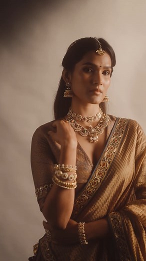 Colourful, positive and traditional, the Navratna Collection features gorgeous gold-plated accessories that are set with nine gemstones - a symbol of prosperity. So call in that luck and look your best with these stunning pieces. Shop the collection here - https://bit.ly/TribeNavratnaCollection #TribeAmrapali #NavratnaCollection #Gemstones #GemstonesJewelry #TraditionalCollection #TimelessDesign #Handcrafted #GoldPlated #StoneJewelry #FashionJewelry #DesignInspo #StatementJewelry #JewelleryOfThe