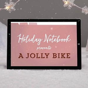 Holiday cheer isn’t only reserved for the Christmas tree! Spread joy on your daily commute and sketch more inventive ideas in OneNote. | OneNote Education