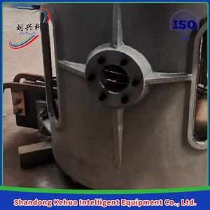[Hot Item] 1000kg Aluminum Shell Electric Gear Box Tilting Type Smelting Induction Furnace