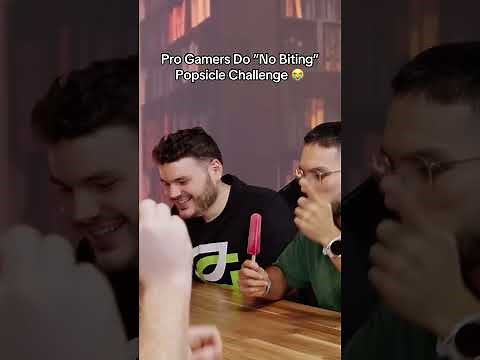 NO BITING Popsicle Challenge 😭