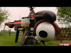 Marijuana SNIFFING Spy Helicopter (read video description for English comment)