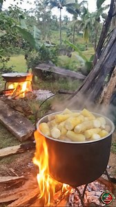 2.6K views · 30 reactions | The warmth of nature, the joy of simple moments   #CassavaCooking #RuralLife #SimplicityInNature #FarmLife #FarmFresh #CountrysideVibes #NaturalGoodness #KuboNiErning | Kubo ni Erning | Facebook