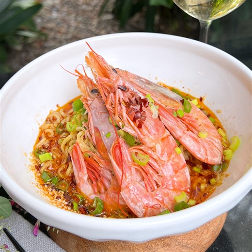 Spicy Shrimp Ramen