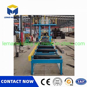 [Hot Item] H Beam Steel Structure Submerged Arc Welding Machine with Assembly and Straightening