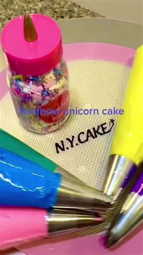 8.2K views · 51 reactions | 濾 1M braided shell border cascade #piping #buttercream #buttercreampiping #satisfyingvideo #rainbowcake #unicorncake #EatFreshRefresh #cake #BVIRAL | Off The Menu | Facebook