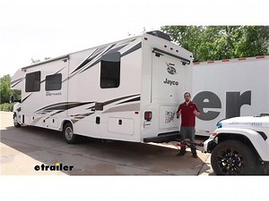 Set up: Roadmaster Nighthawk All-Terrain Tow Bar w/ LED Lights on a 2024 Jayco Greyhawk Motorhome Video
