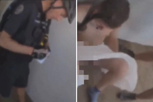 This is what happens when you go streaking at a golf tournament