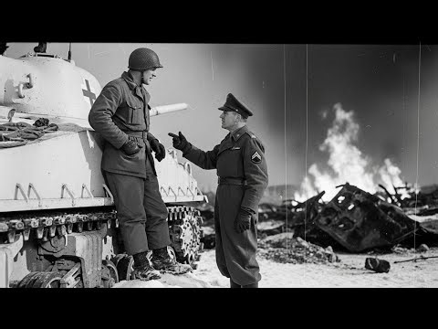 He Stole 40 Gallons of Enemy Paint — And Made 15 Shermans Disappear Into Snow.