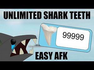 How to get INFINITE SHARK TEETH in Roblox Shark Bite!