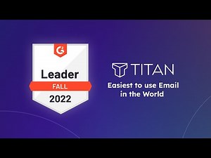 Titan has been rated the easiest-to-use email software in the world