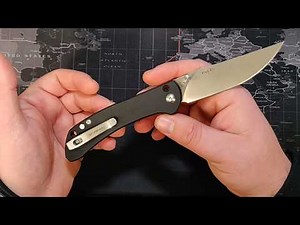 Sanrenmu 9165 Modern Slip Joint EDC Knife Action Demo (Review in comments)