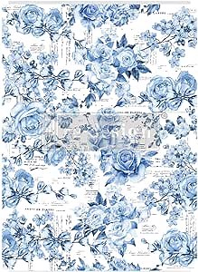 Redesign with Prima Decor Transfers -Total 24x35 Wall Murals Decor, French Inspired