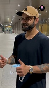 Virat Kohli was spotted at the Mumbai Airport arrival #viratkohli #bollywood #bollywoodupdates | Manasbollywood | Facebook